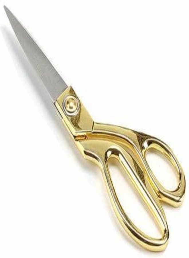 Bekner BKN-00GK36S Golden Premium Professional Stainless Steel Scissor for Household purposes Steel All-Purpose Scissor (Steel, Gold) - Image 1